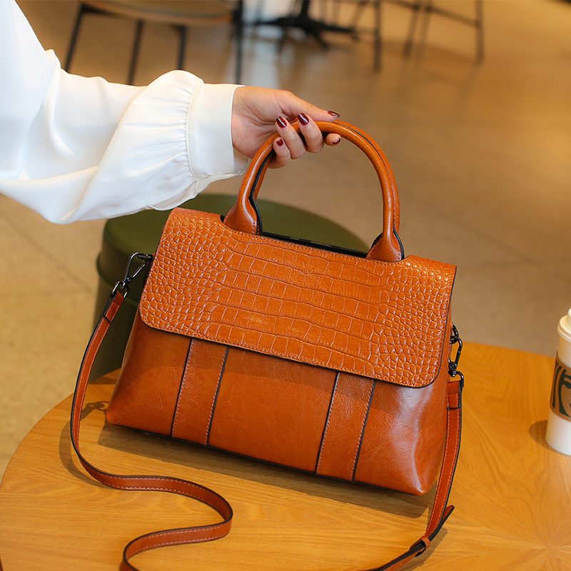 Luxury Bags Louis Vuitton - Bolsa crossbody de couro real de