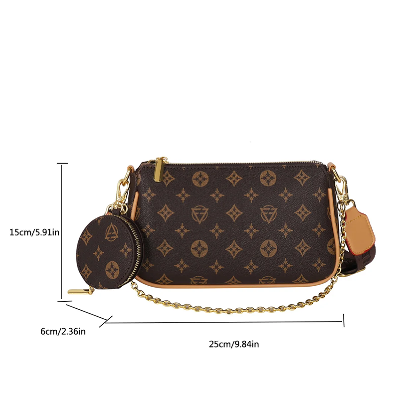 Bolsa de Ombro Feminina com Es - Luxury Bags Louis Vuitton avaliação e preço
