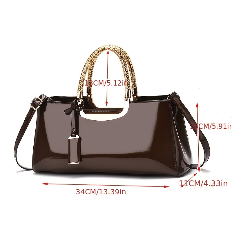 Bolsa de ombro de couro PU bri - Luxury Bags Louis Vuitton avaliação e preço