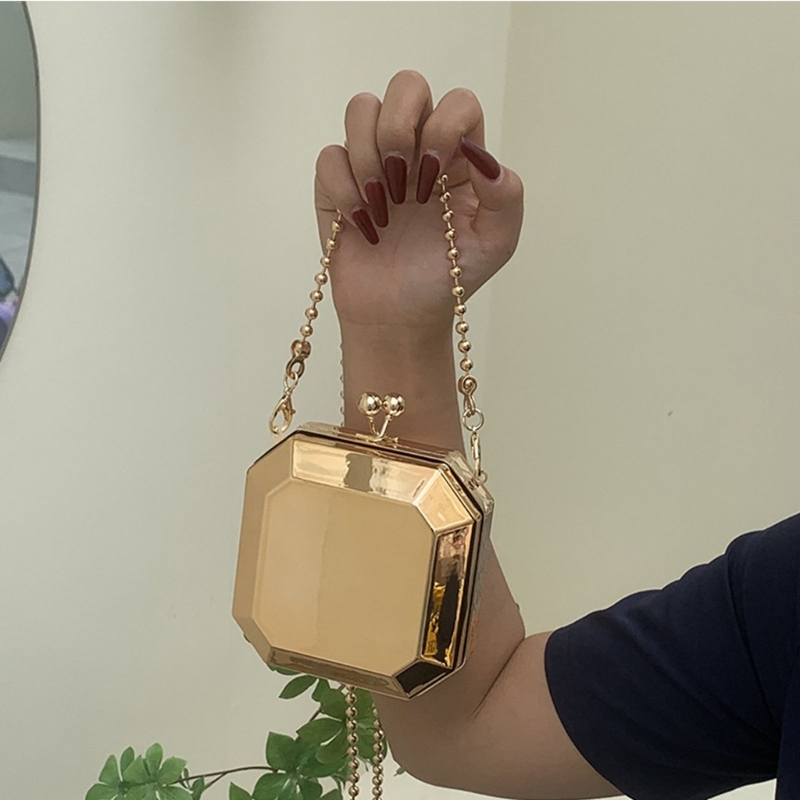 Mini luxo festa de ouro noite  - Luxury Bags Women avaliação e preço