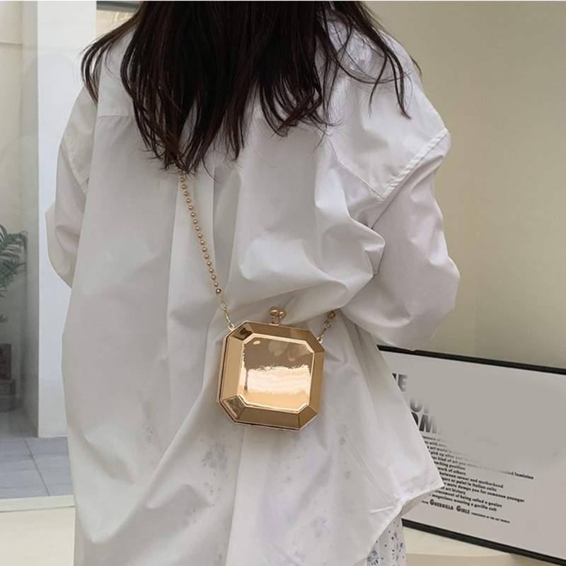 Mini luxo festa de ouro noite  - Luxury Bags Women avaliação e preço