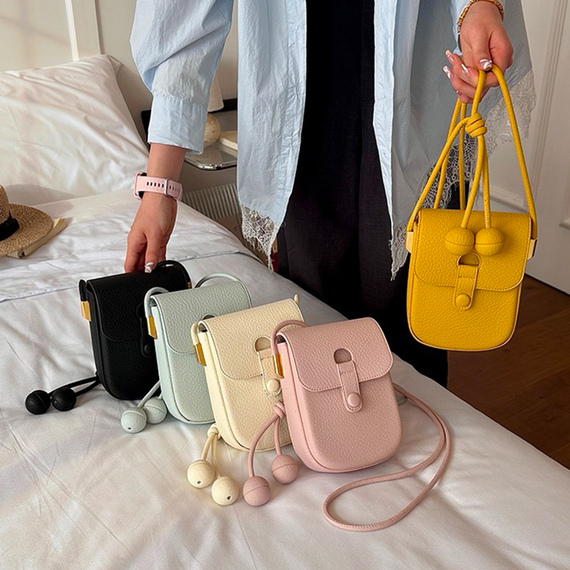 Bolsa Transversal Mini Amarela - Luxury Bags Women avaliação e preço