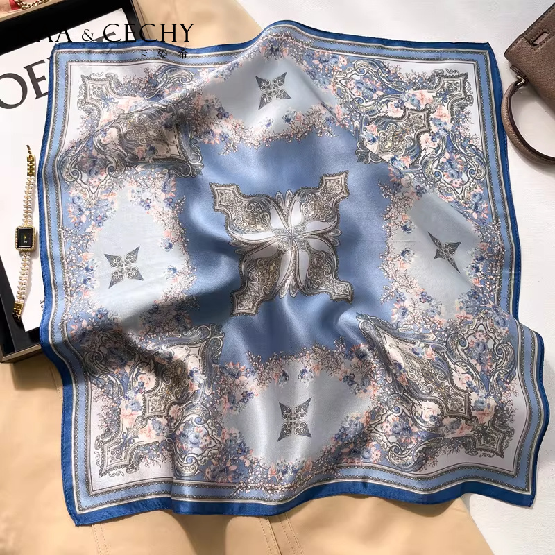 Lenço Quadrado de Seda 100% Am - Luxury Bags Expensive avaliação e preço